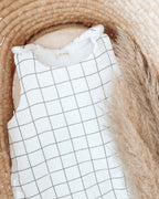 Gigoteuse d'hiver quadrillé