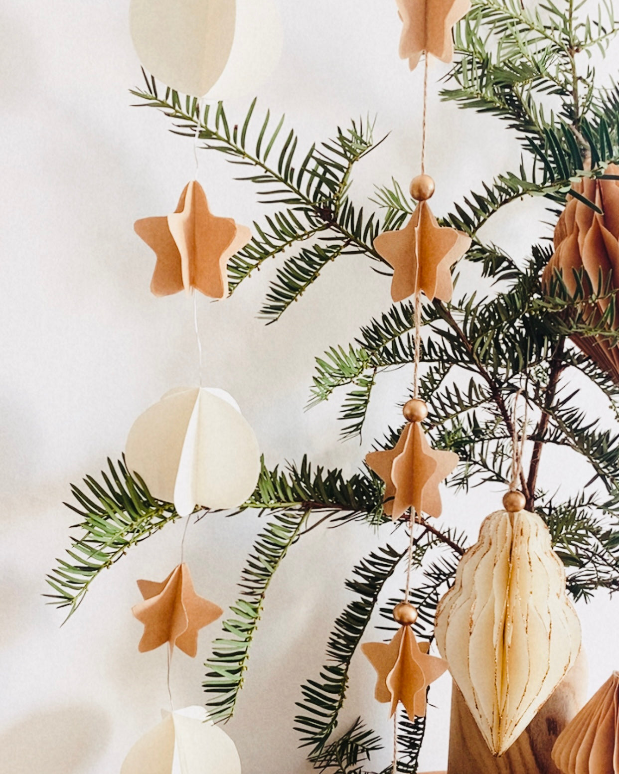Guirlande lumineuse étoiles et ronds