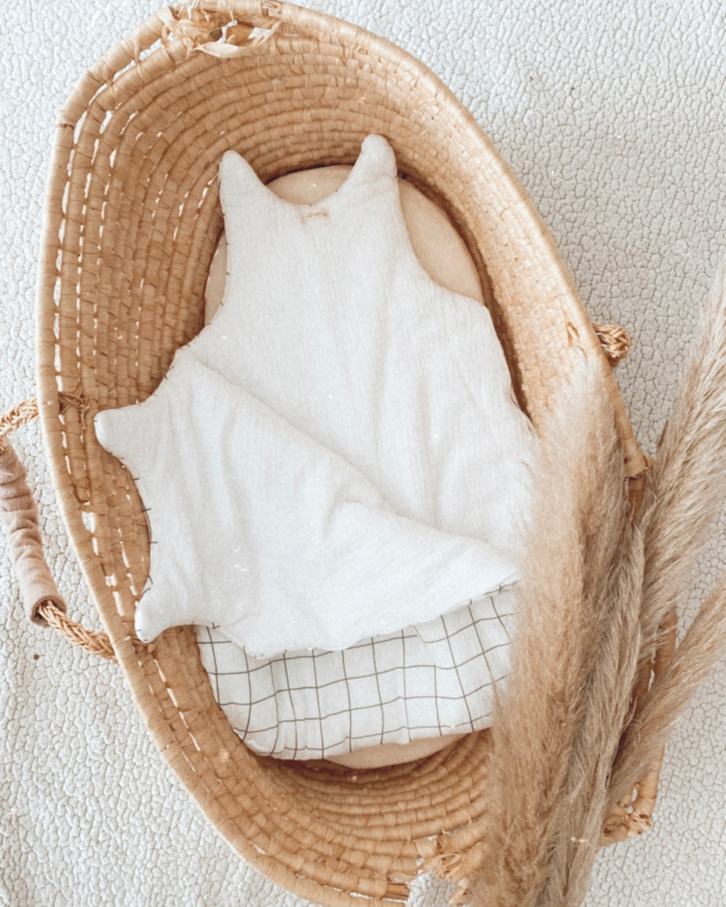 Gigoteuse d'hiver quadrillé