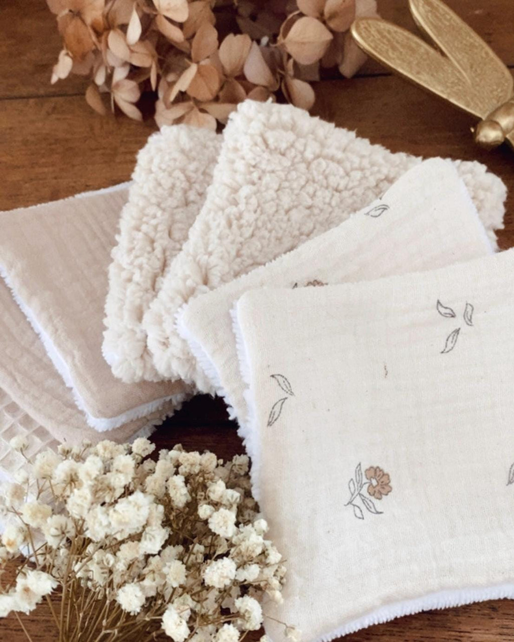 Lingettes lavables Mila