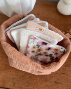 Lingettes et panière Anémone