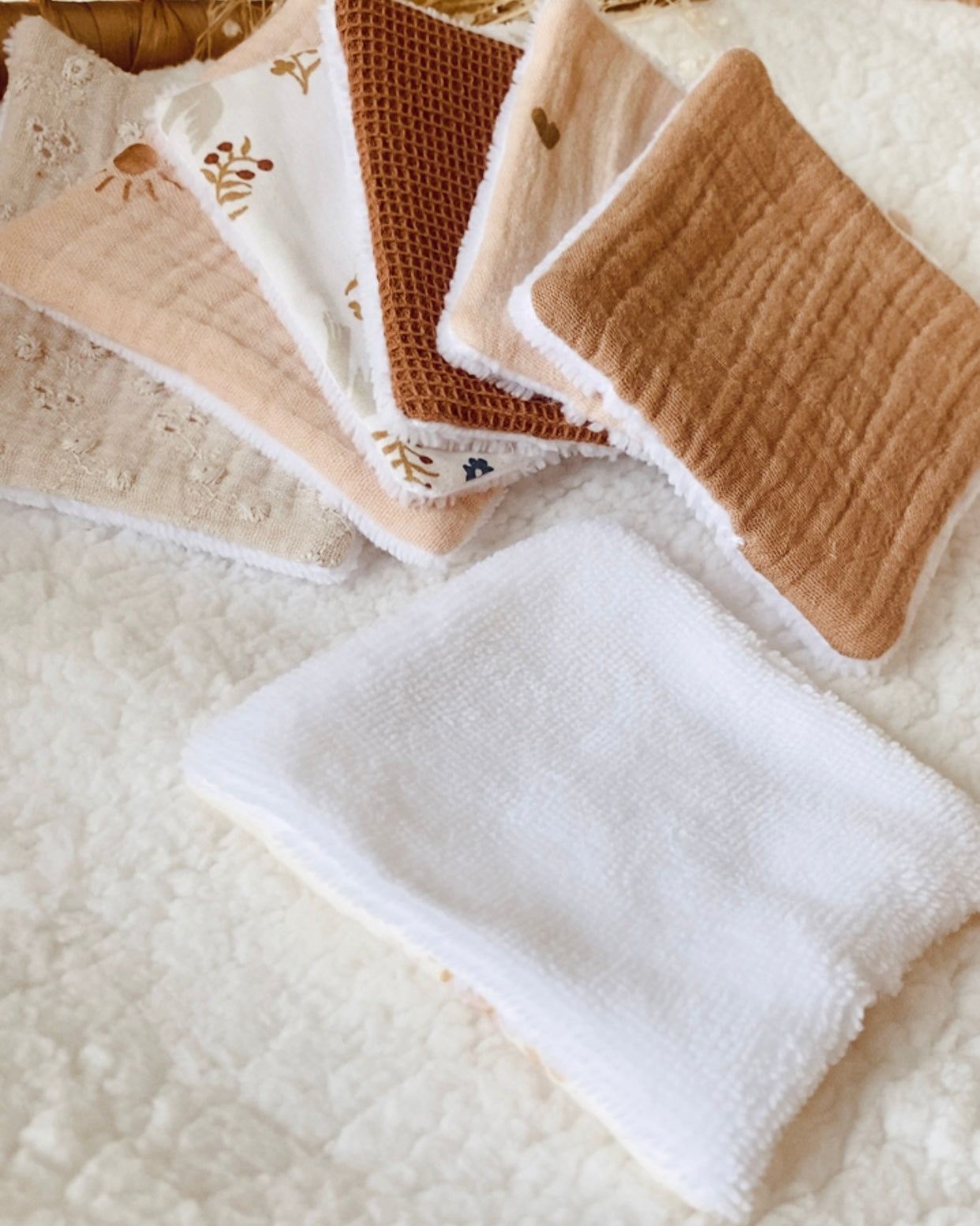 Lingettes lavables Amélie