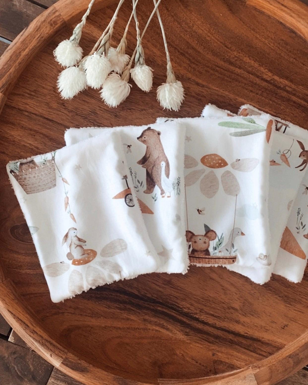 Lingettes Lapin et Ours