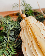 Boules de Noël goutte écru