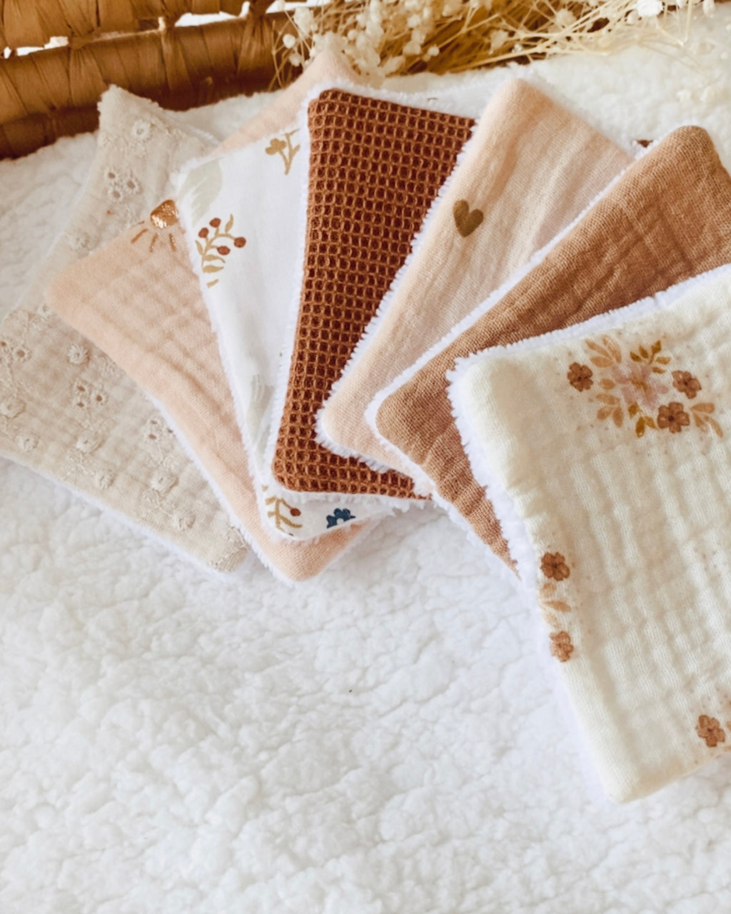 Lingettes lavables Amélie