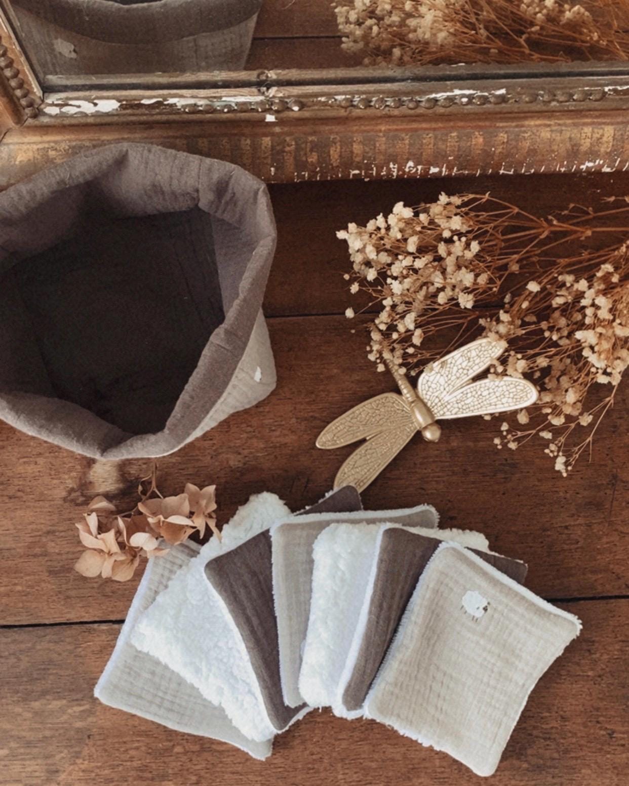Lingettes et panière Petit Mouton